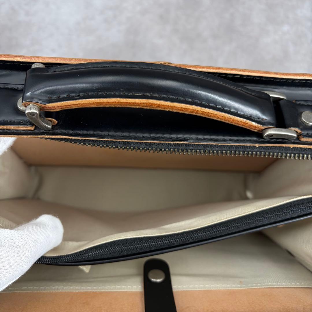 【美品✨】コンプレックスガーデンズ 枯淡 コタン 2wayブリーフケース 青木鞄