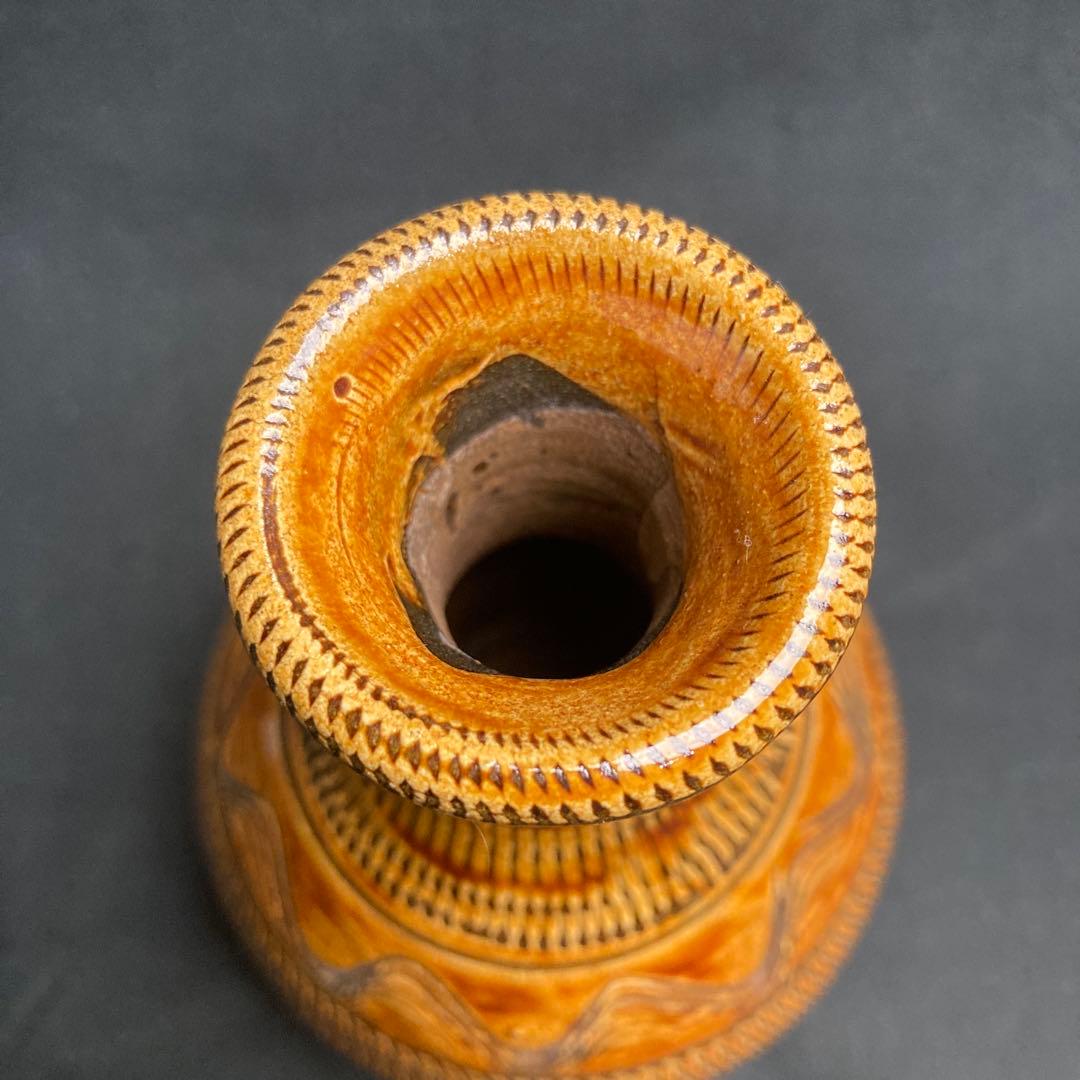 民藝 小鹿田焼 一輪挿 フラワーベース 柳宗悦 バーナード・リーチ