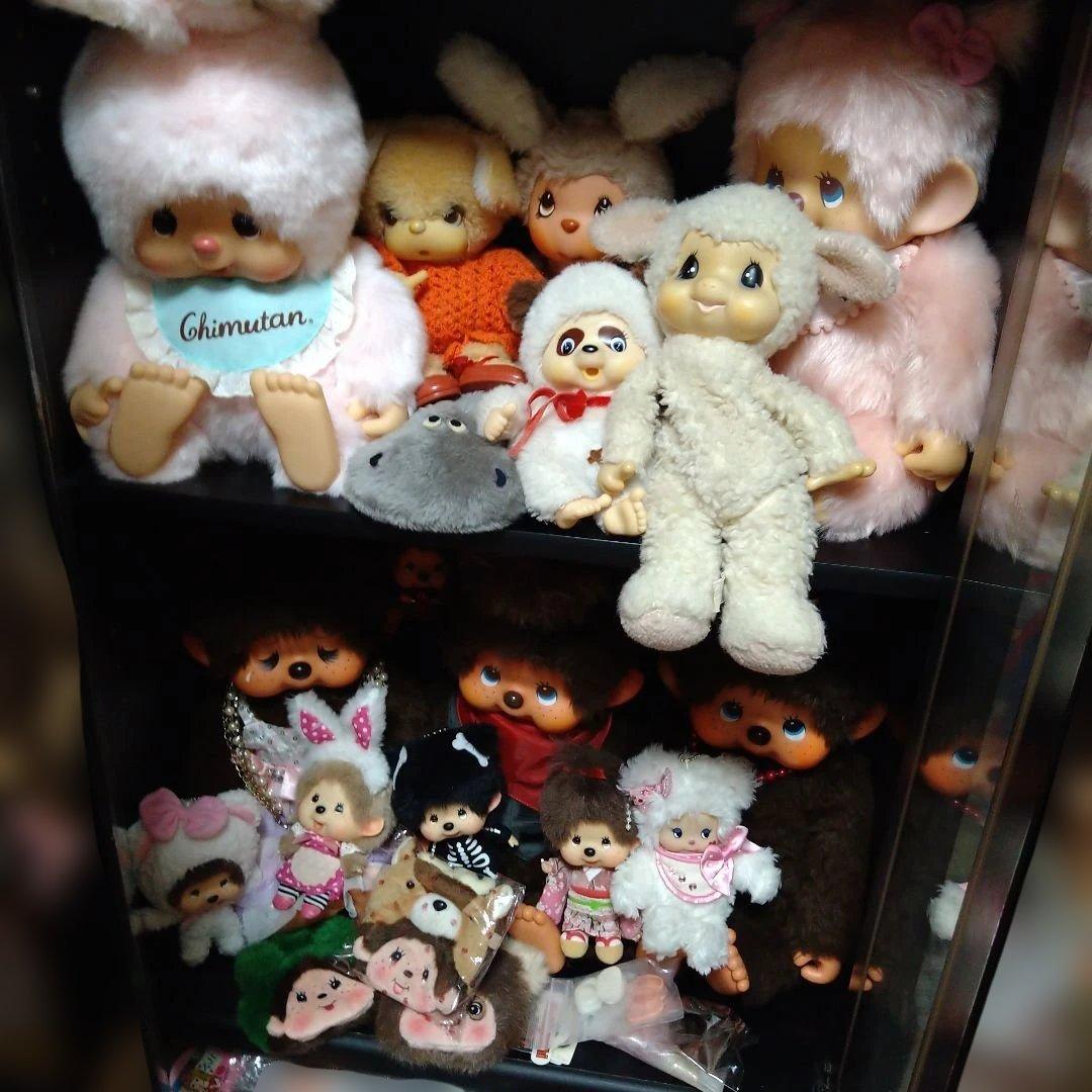 10月6日までポン太‼️　昭和レトロ　モンチッチ　1974 L 　42cm