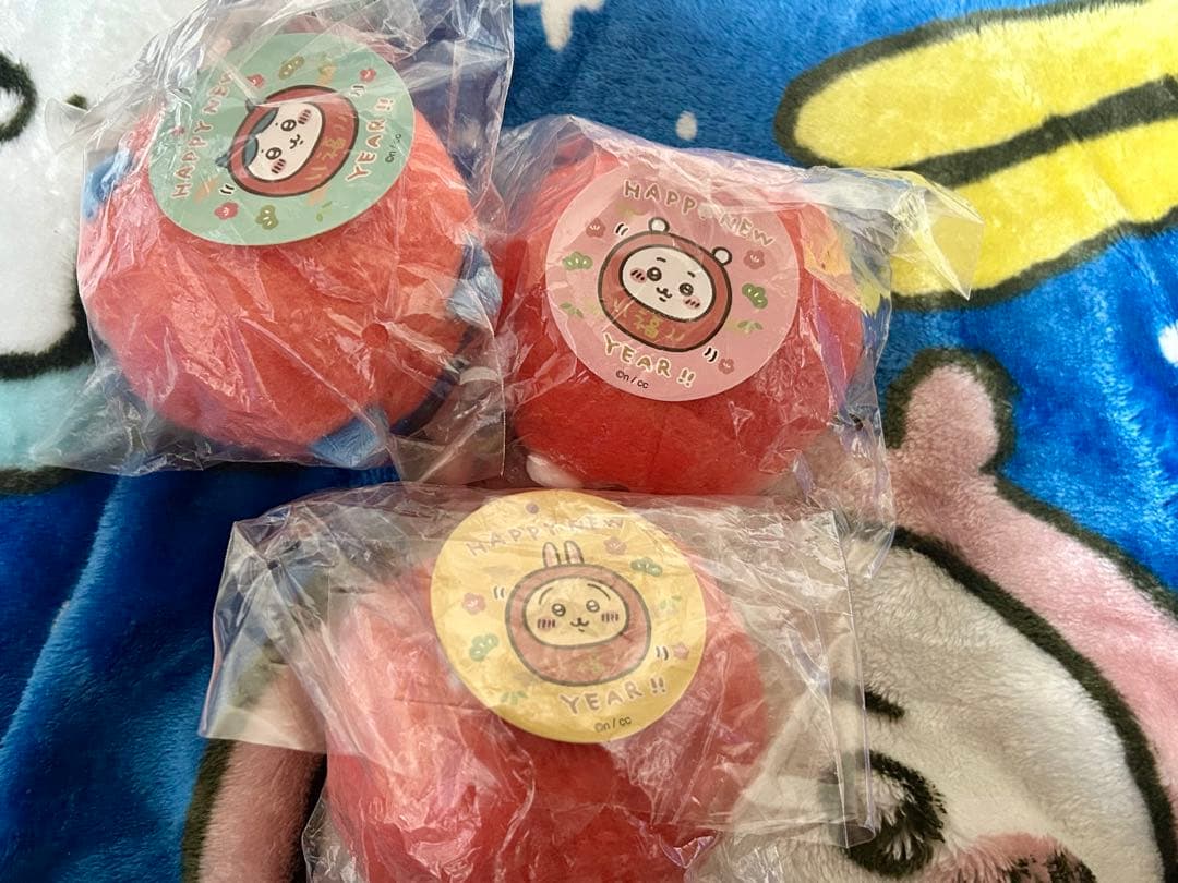 ちいかわ だるまになっちゃった! ころりん起き上がりこぼし ハチワレ うさぎ