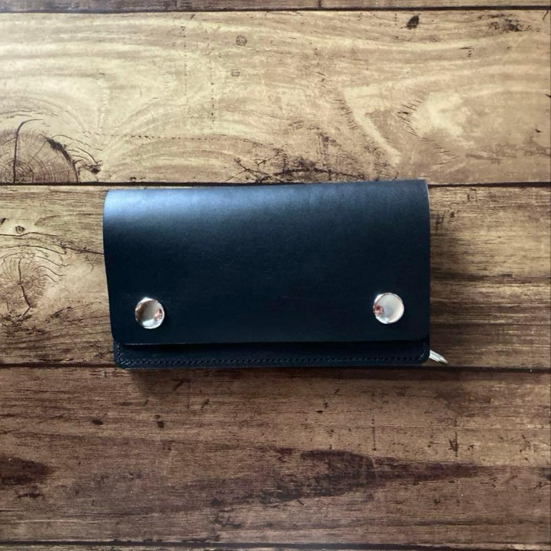 【A】国産ステアハイド　トラッカーウォレット150（ミドル）2.5層