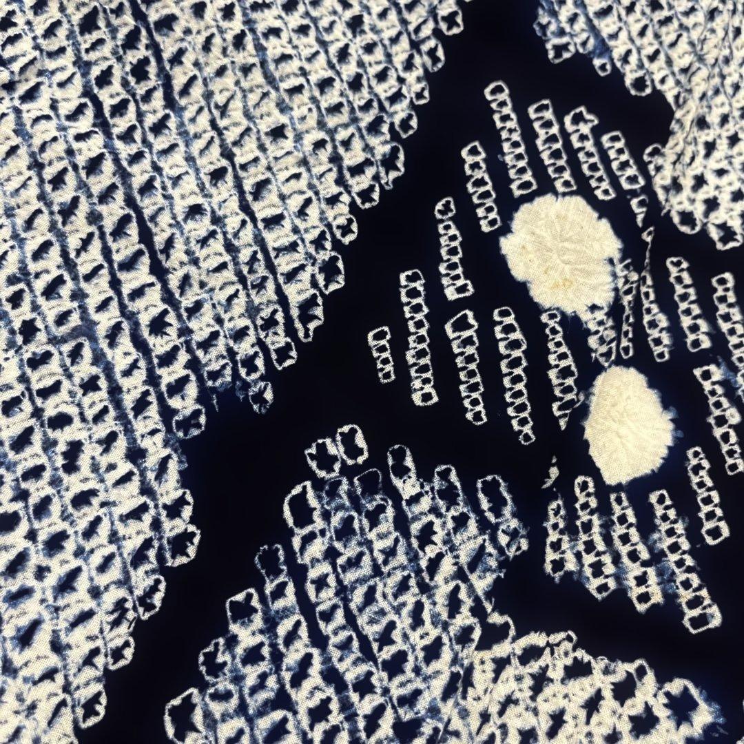 8 1 絞り浴衣 リメイク用