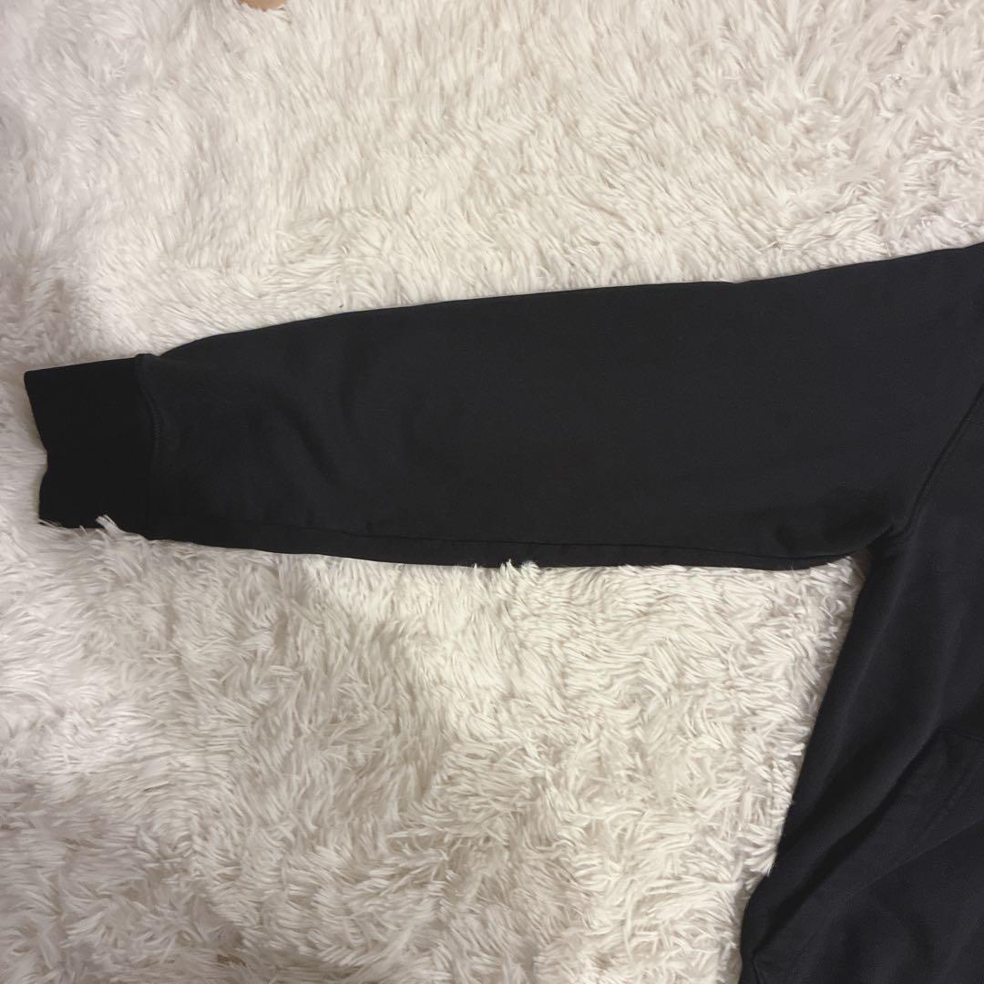 STONE  フルジップ パーカー 黒 L