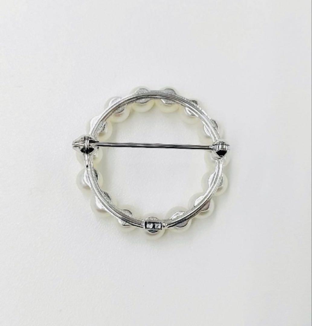 ミキモト 4.4mm サークル ベビーパール ブローチ 付属品セット