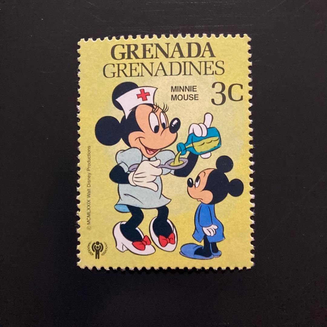 世界のディズニー切手 グレナダグレナディーン 1979 お仕事 未使用7種