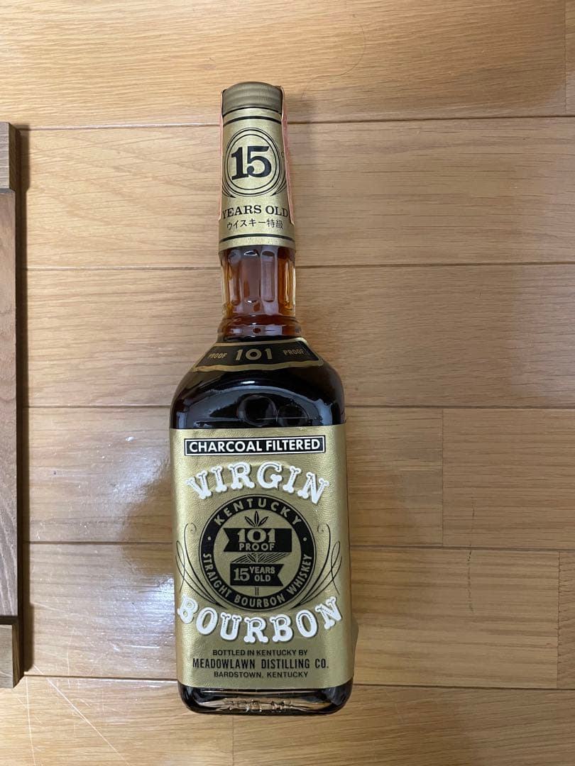 古酒ヴァージンバーボン Virgin Bourbon 15年 750ml