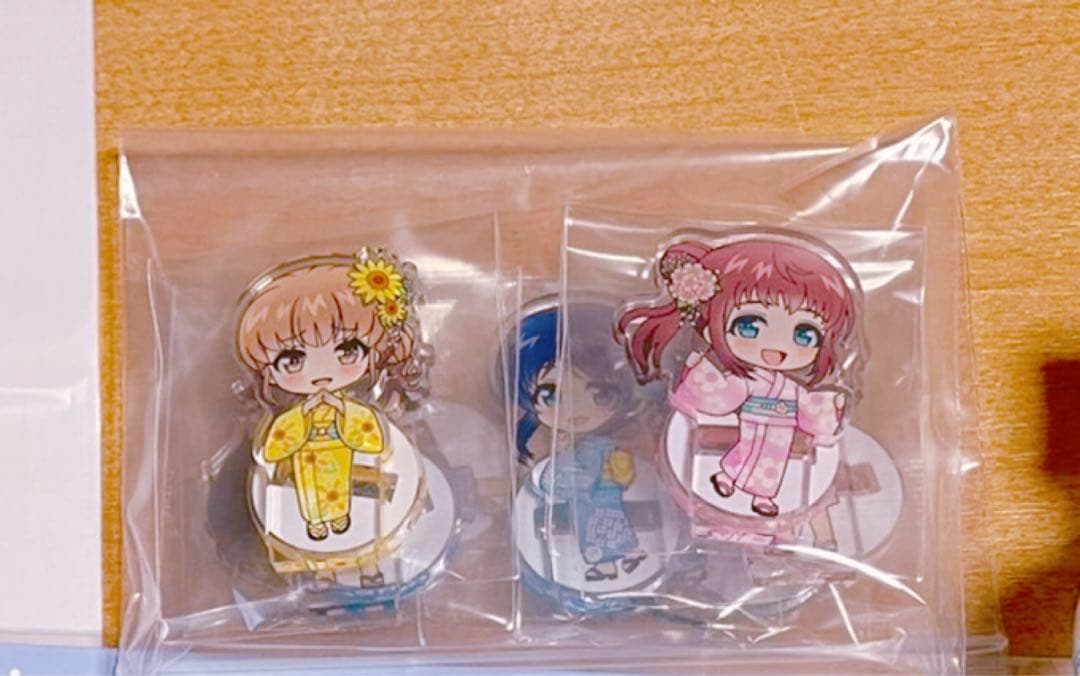 凪のあすから 凪あす 宿泊特典 浴衣 アクリルスタンド 7種セット 3/31