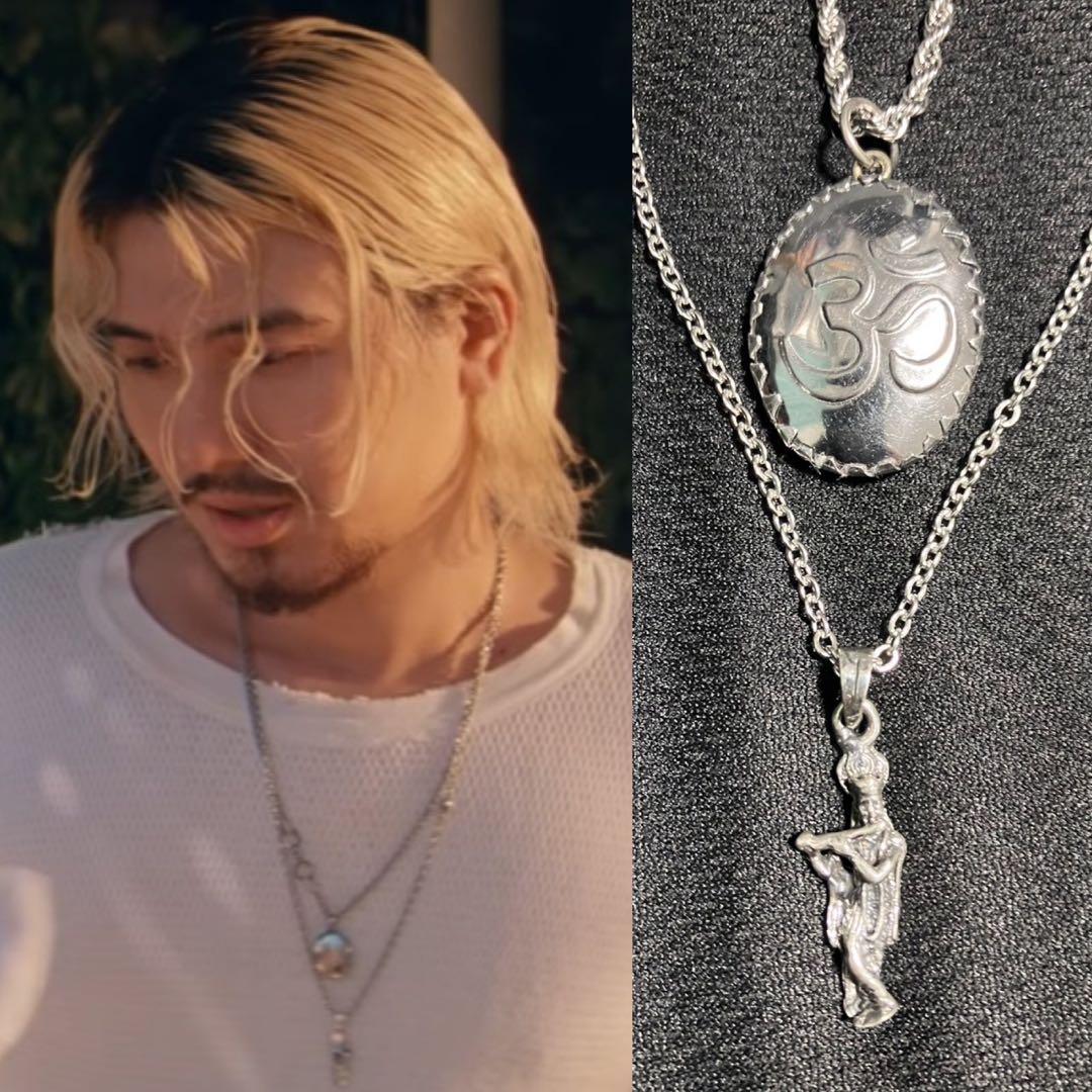 藤井風 着用 ペンダント セット ネックレス オーム クリシュナ シヴァ