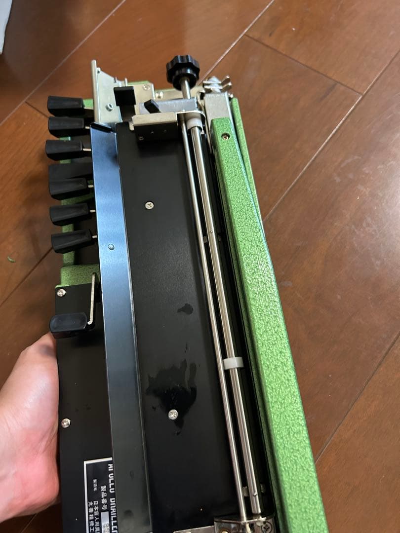 【美品】点字タイプライラー　APOLLO BRAILLER MARK-Ⅱ