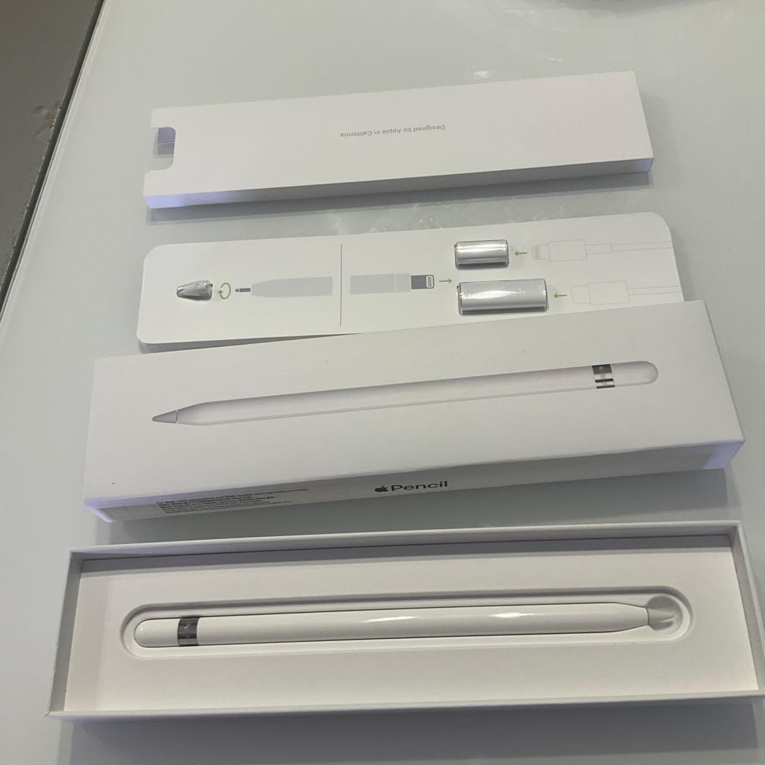 箱付き】Apple Pencil ホワイト 付属品付き・第一世代 第1世代 Apple
