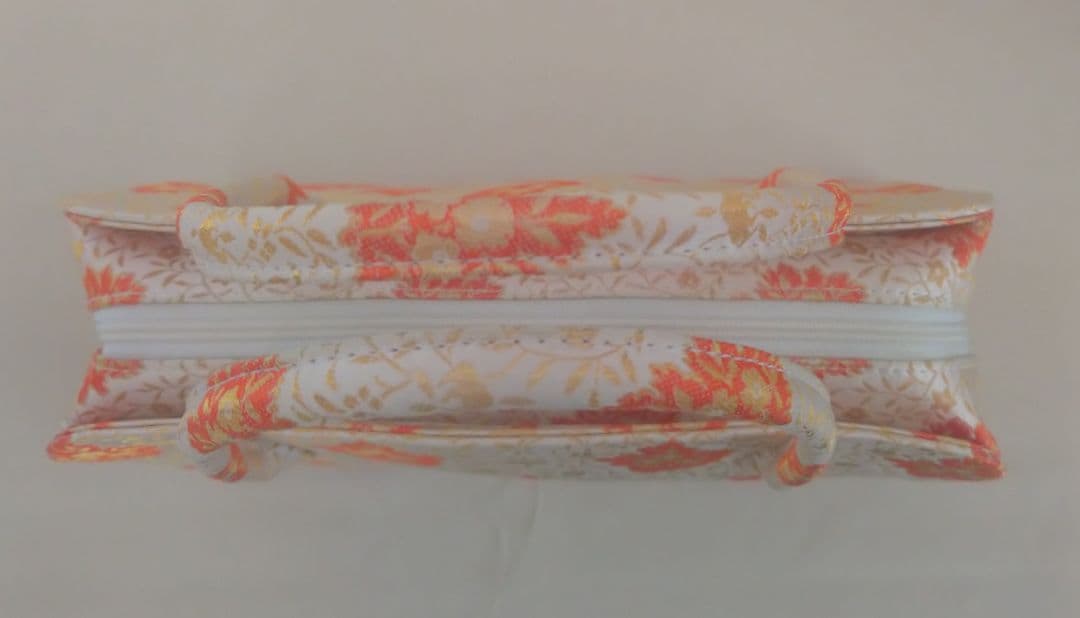 【美品】龍村美術織物 五葉華文 利休バック 和装用バック