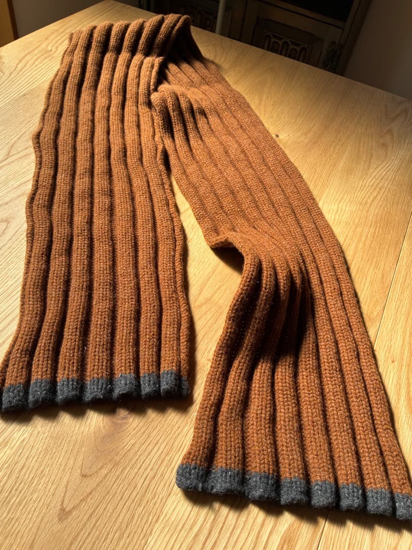 MARGARET HOWELL【スコットランド製】手袋➕マフラーセット MHL