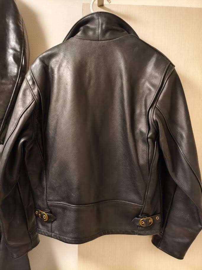 裏ボア付き】SCHOTT 革ジャン 38 AT101