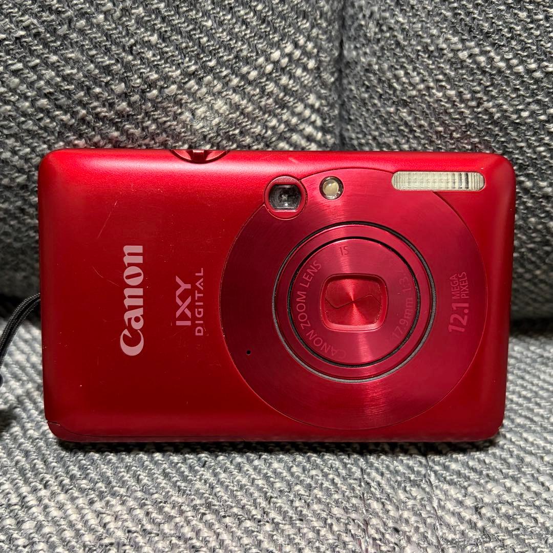 動作確認済】Canon IXY DIGITAL 210 IS レッド - メルカリ