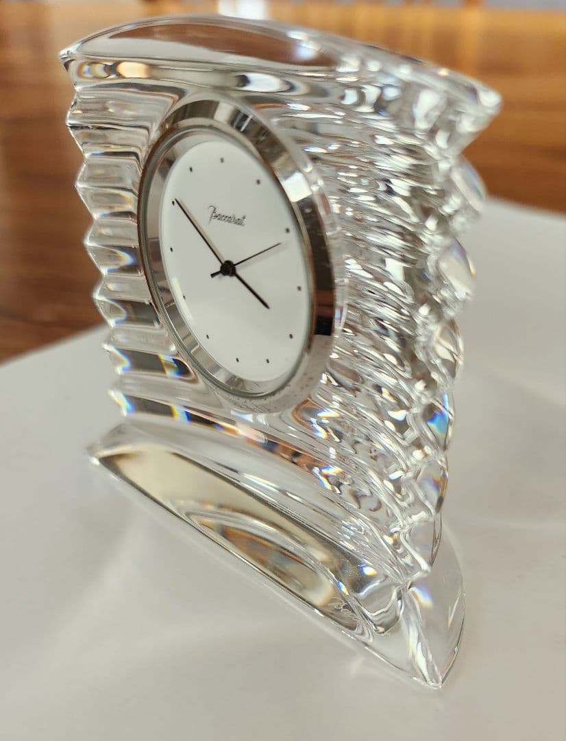 Baccarat ラランドクロック クリスタルガラス 置時計 バカラ