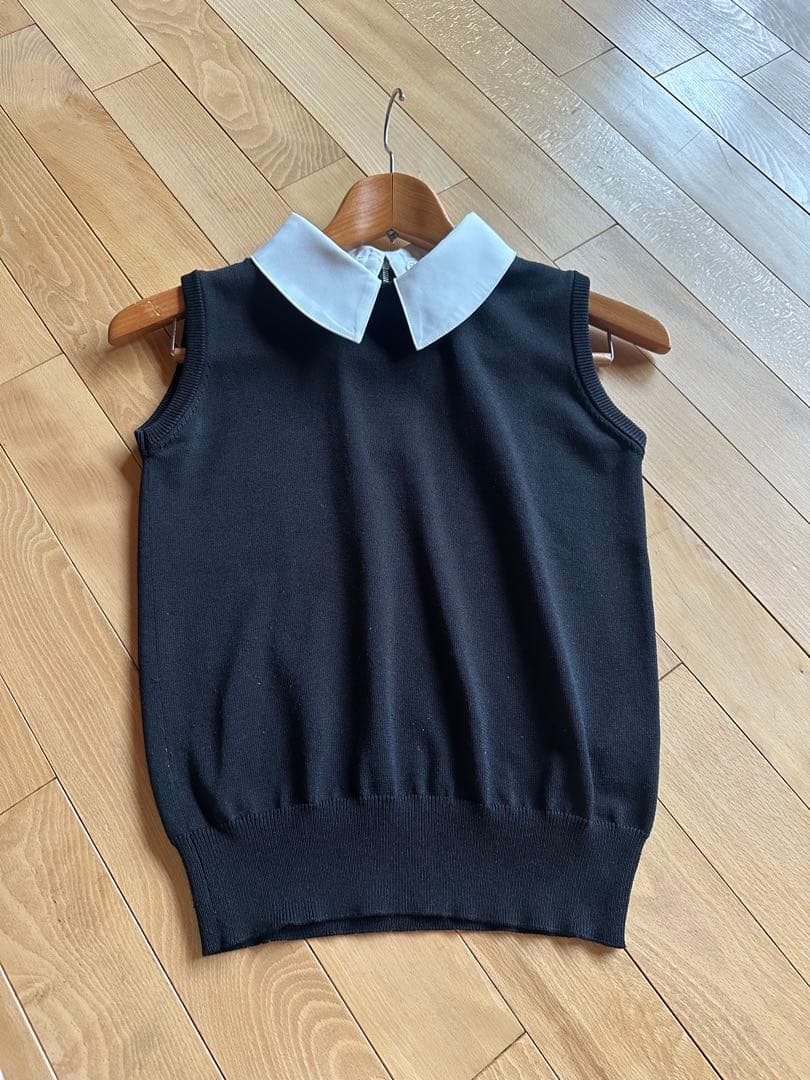 Sheller シェリエ　襟付きタンクトップ