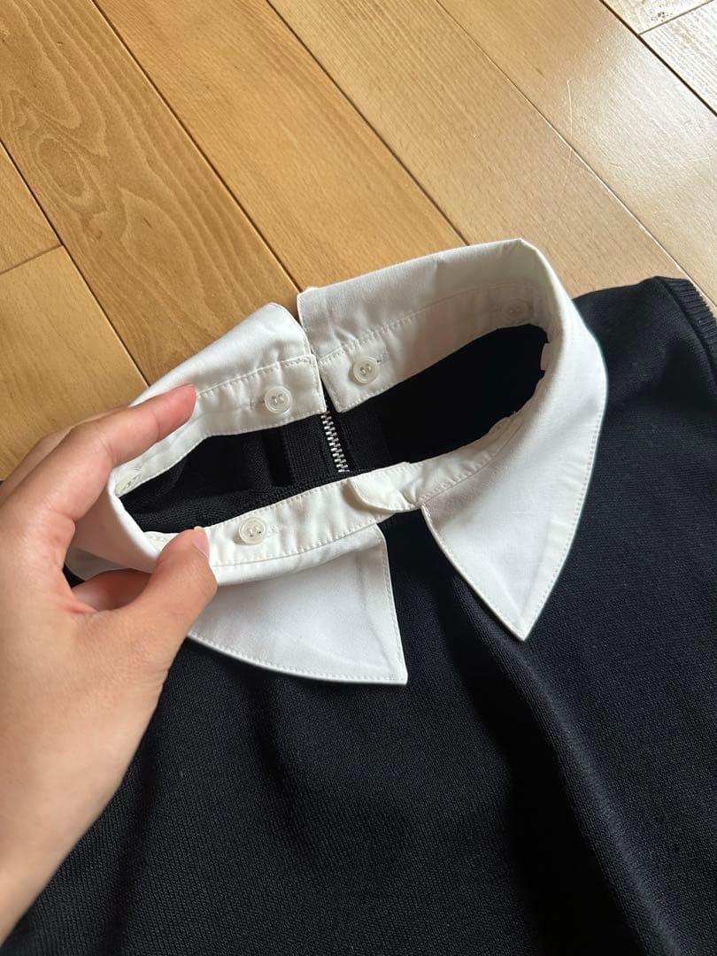 Sheller シェリエ　襟付きタンクトップ