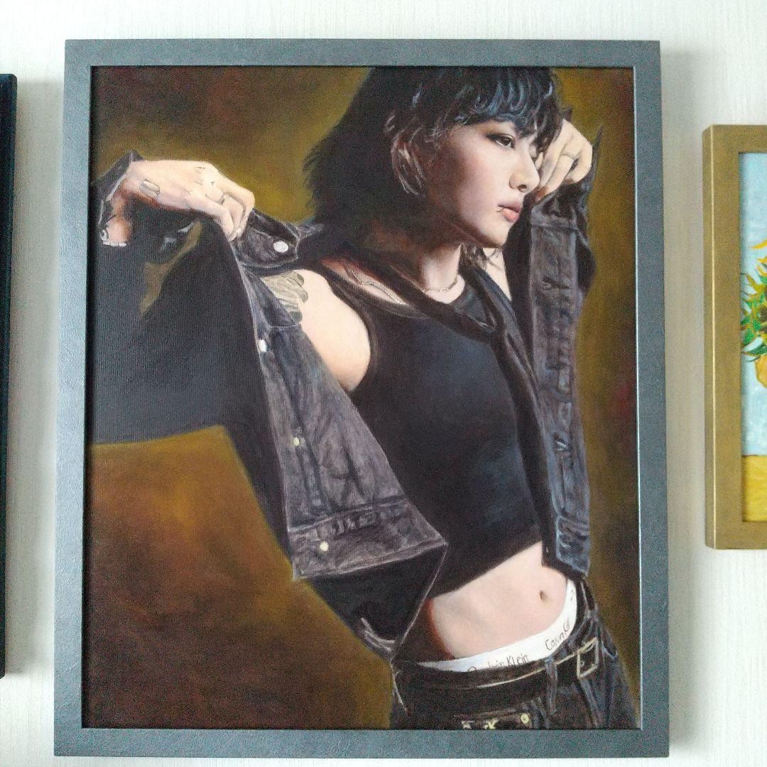 油絵 人物画#1 20号 F20