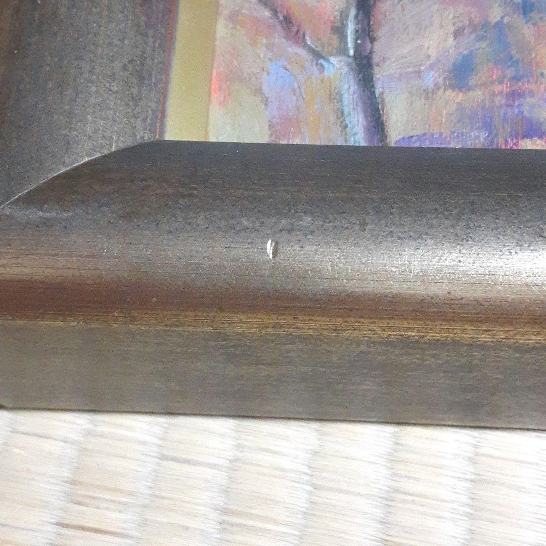 油絵　風景画　高級額 S