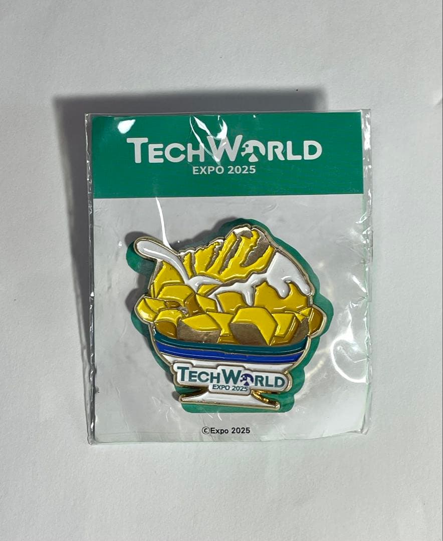 非売品】大阪関西万博 TECH WORLD テックワールド ピンバッジ - メルカリ