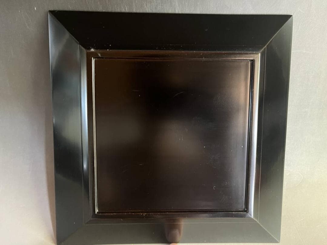 盆■薩摩杉 四方盆 八世西村象彦 平安 漆器 菓子器 菓子鉢 時代物 骨董品■