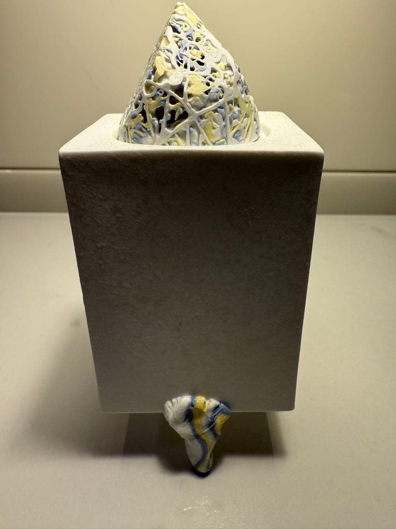 長江重和（NAGAE Shigekazu）作　香炉「かたち香る」 共箱・栞付き