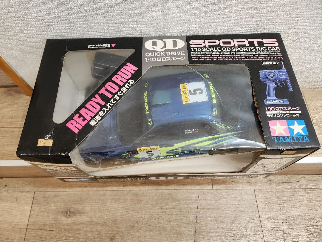 未開封動作未確認クイックドライブスポーツ1/10スバルインプレッサWRCラジコン