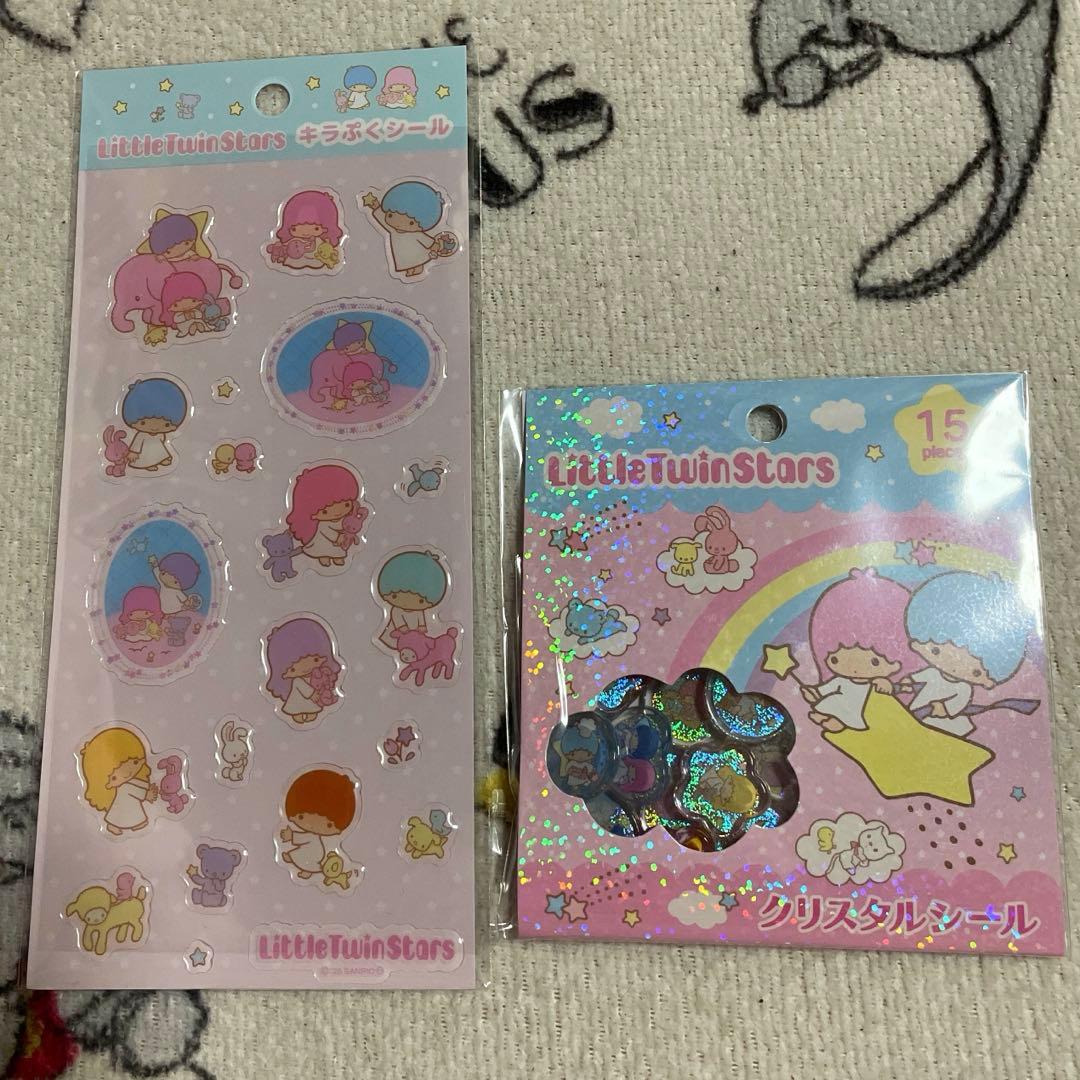 キキララ シールセット クリスタルシール きらぷくシール - メルカリ
