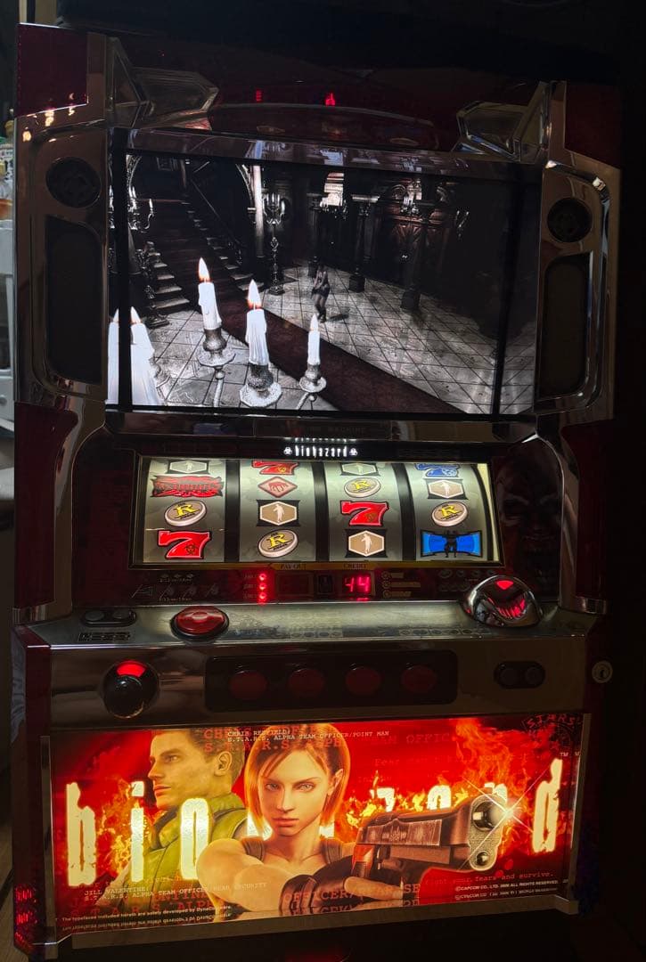 山佐 初代バイオハザード スロット実機