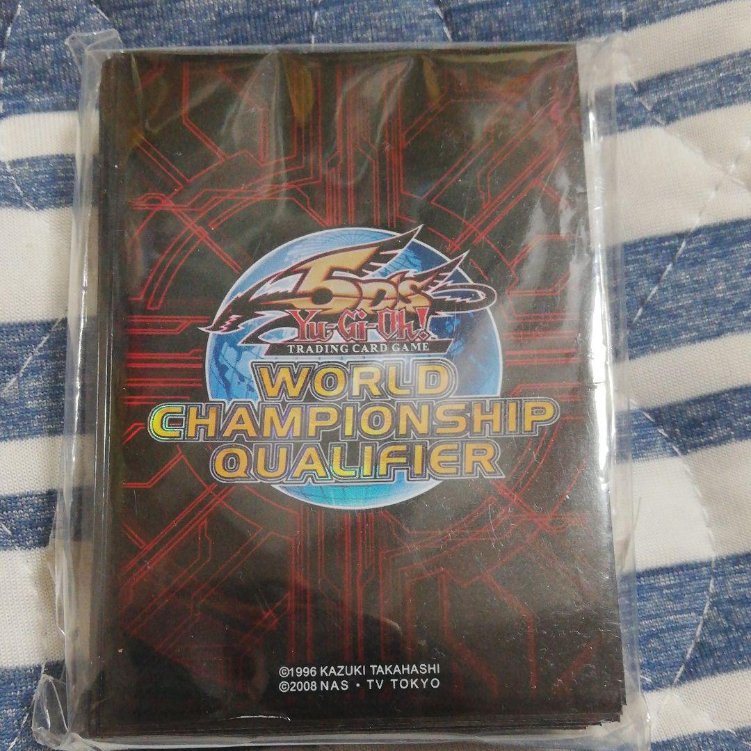 WCQ2011 5DSスリーブ赤未開封80枚 スリーブ『WCQ2011赤』80枚入り