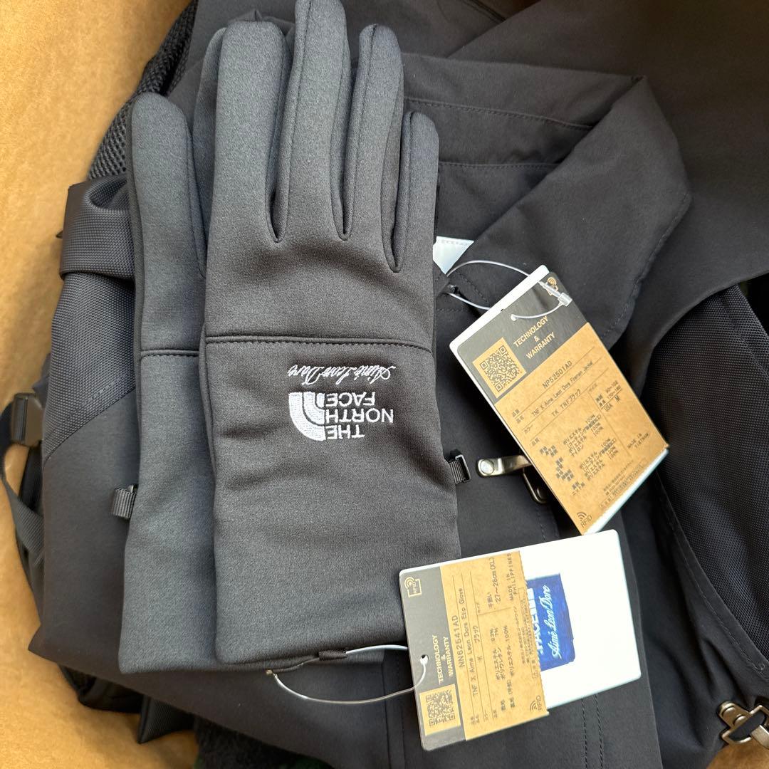 XLノースフェイス エメレオンドレ グローブ 手袋 aime leon dore