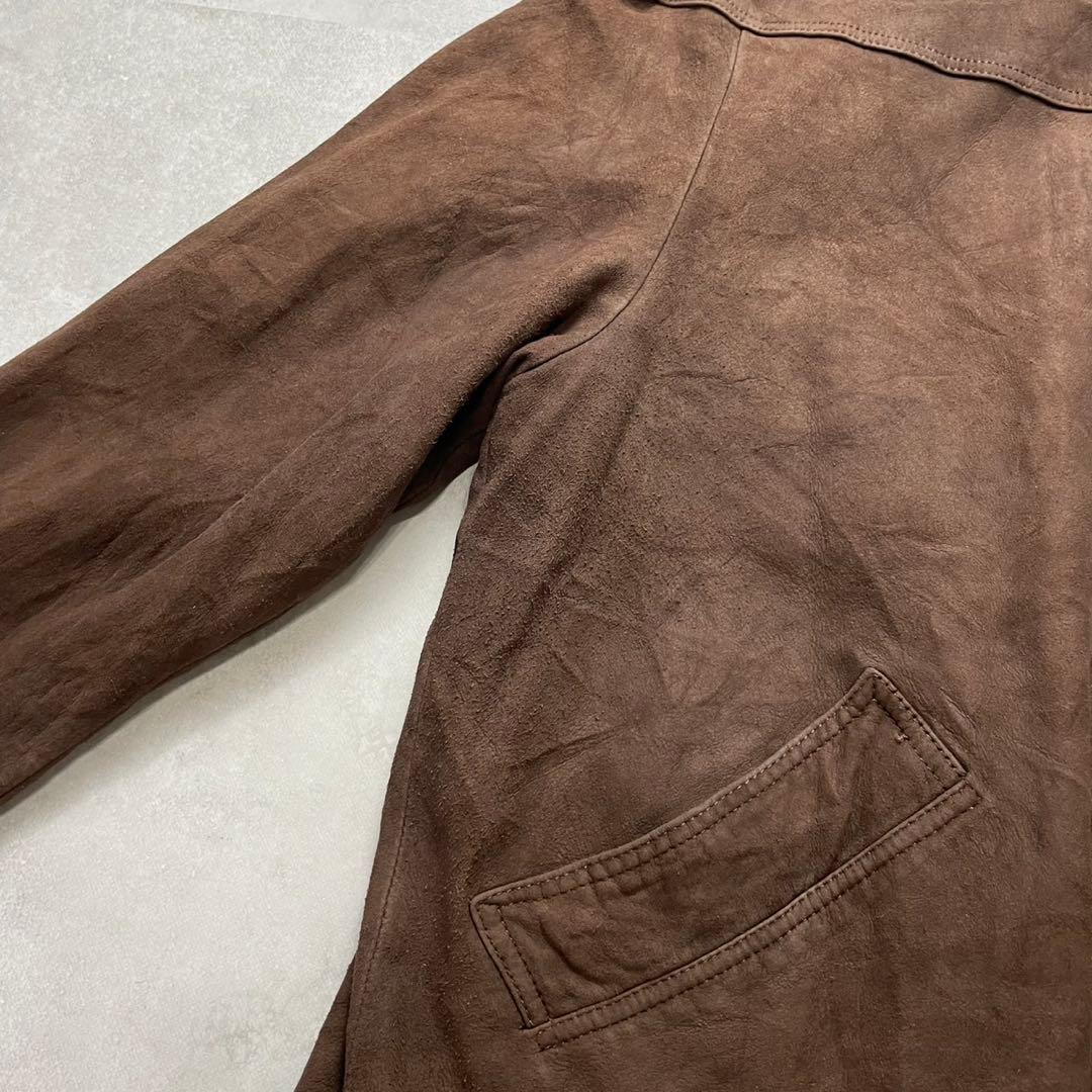 希少XL✨ポールスミス 羊革ラムスキン スウェードレザー シングル