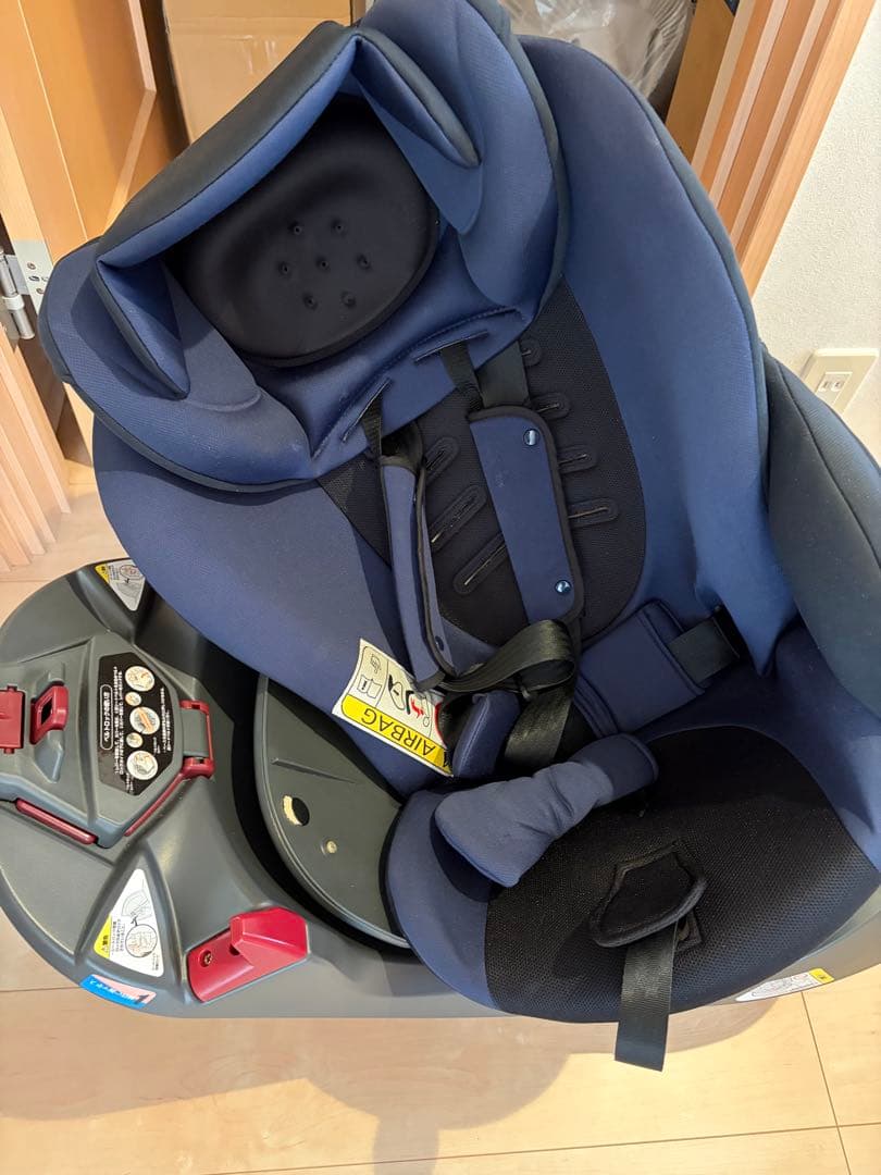 アップリカ ディアターンプラスAB チャイルドシート 新生児 回転 フラット