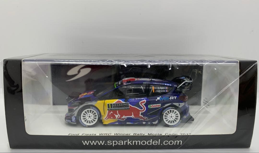 1/43 Ford Fiesta WRC 2017モンテカルロ優勝モデル