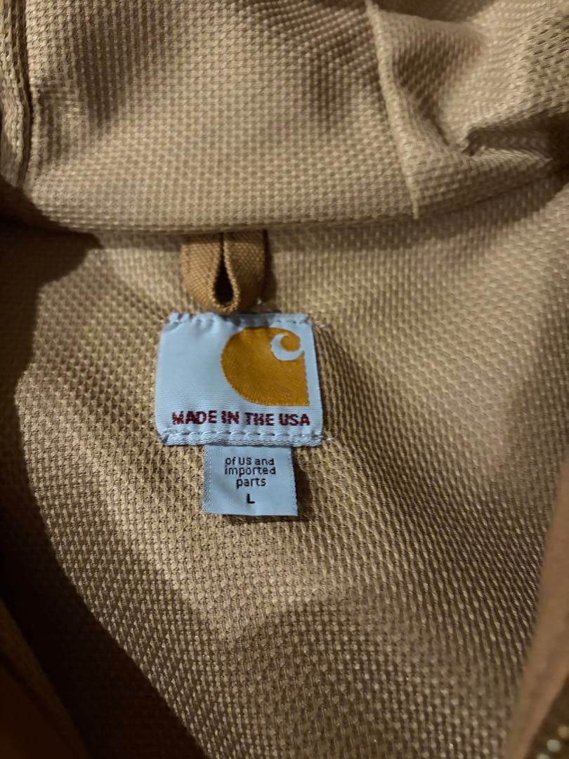 Carhartt フード付きジャケット Lサイズ ブラウン