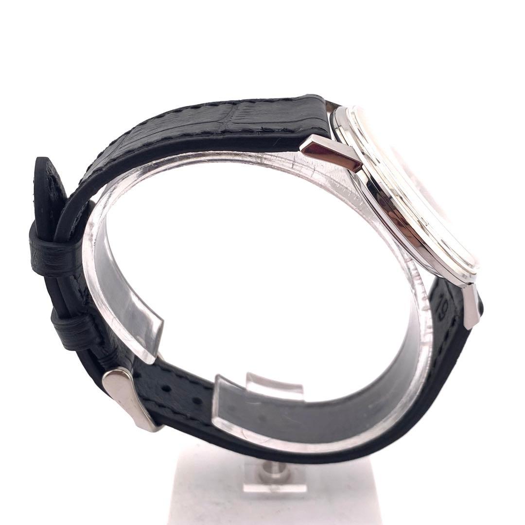 7-5363 セイコー J1500IE 手巻き時計 シルバー文字盤