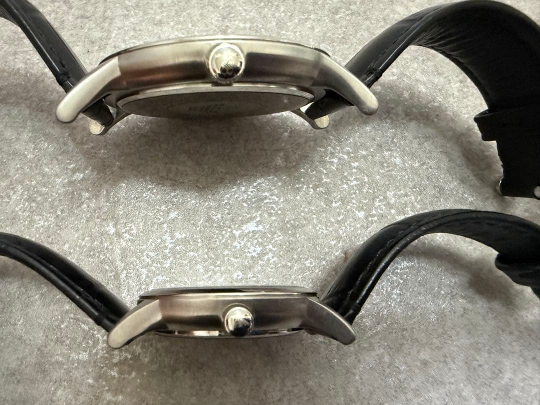 腕時計 ペア エンポリオアルマーニ AR-9113L AR-9113M シェル