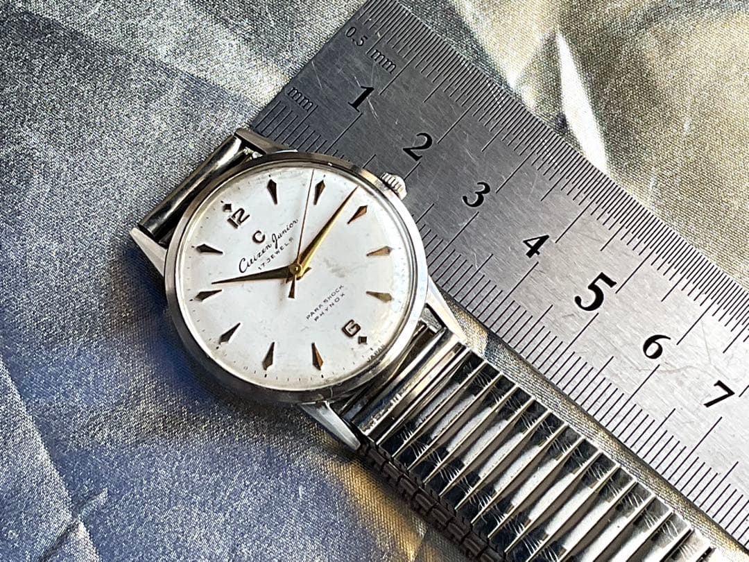 ★国産ヴィンテージ★稀少Cマーク付❣️Citizen Junier★最終型★稼働❣️
