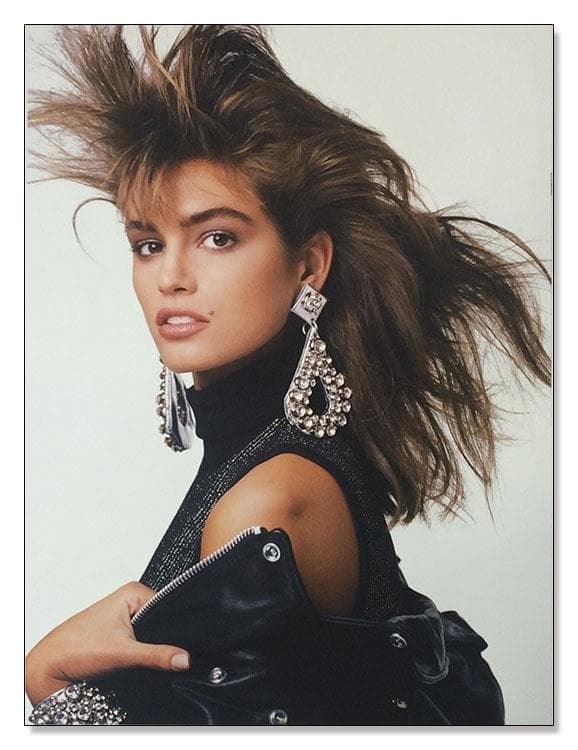 額装済/VISIONAIRE DECADES シンディ クロフォード/ポスター