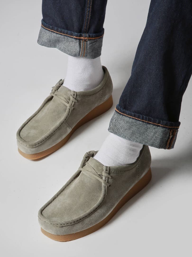 新品箱付き　入手困難　Clarks Wallabee EVOワラビー27.5cm