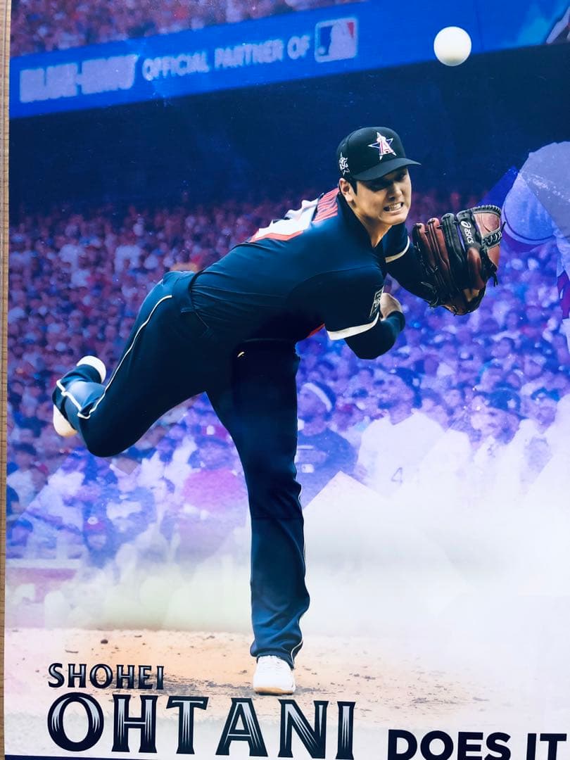 【正規品】 2021 MLBオールスター 選出記念フォト 大谷翔平 エンゼルス