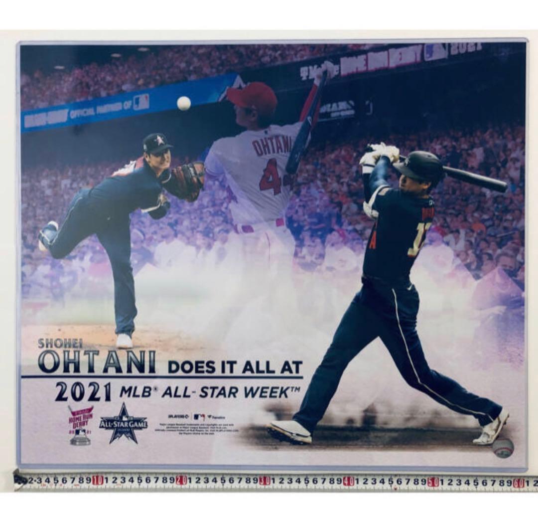 【正規品】 2021 MLBオールスター 選出記念フォト 大谷翔平 エンゼルス