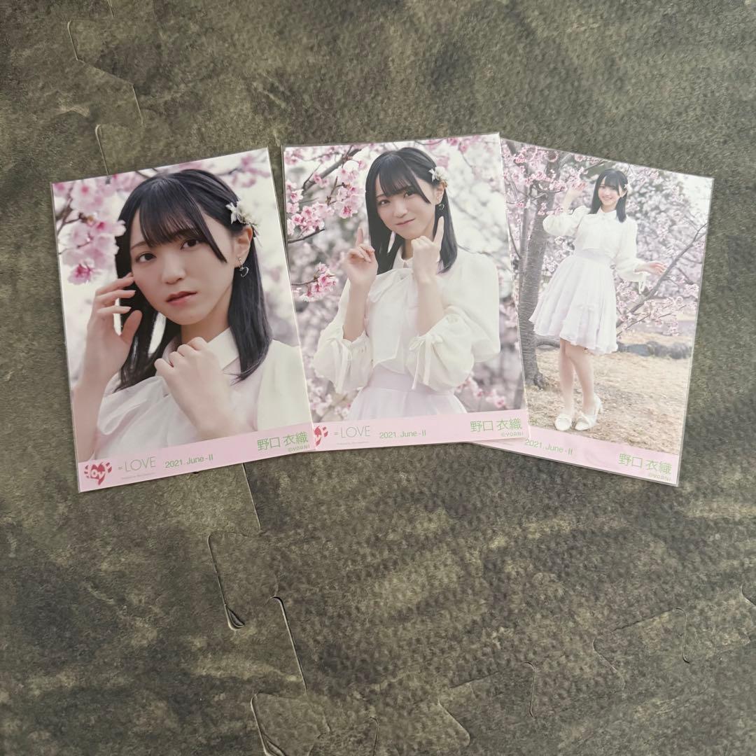 イコラブ 野口衣織 生写真セット 桜の咲く音がした コンプ - メルカリ