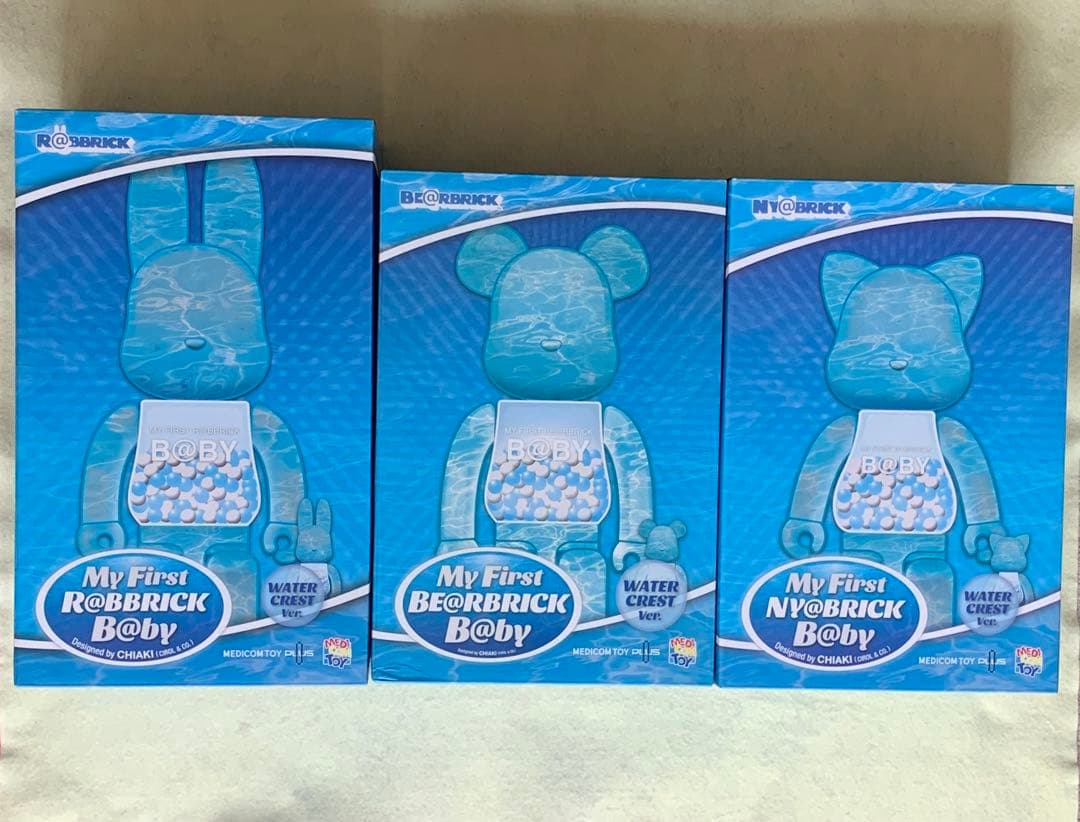 MY FIRST BE@RBRICK B@BY WATER CREST 400％