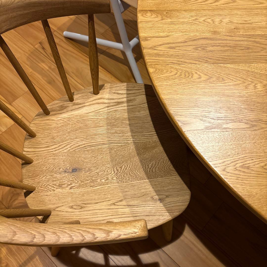 たらたらこ　CREEP DINING TABLE チェア2脚