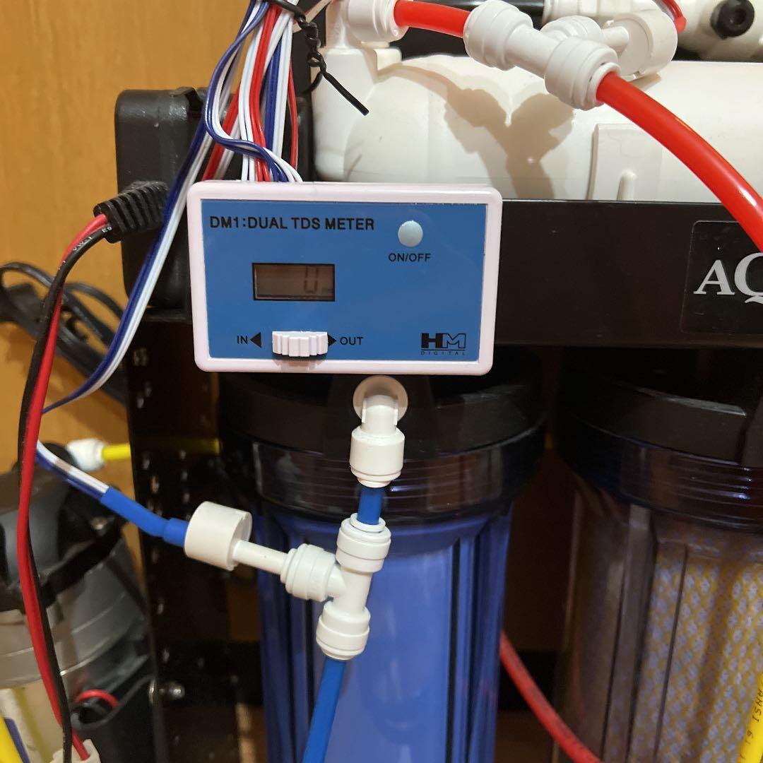 アクアギーク クロノスレイン RO水 TDSメーター モニター付き 海水水槽