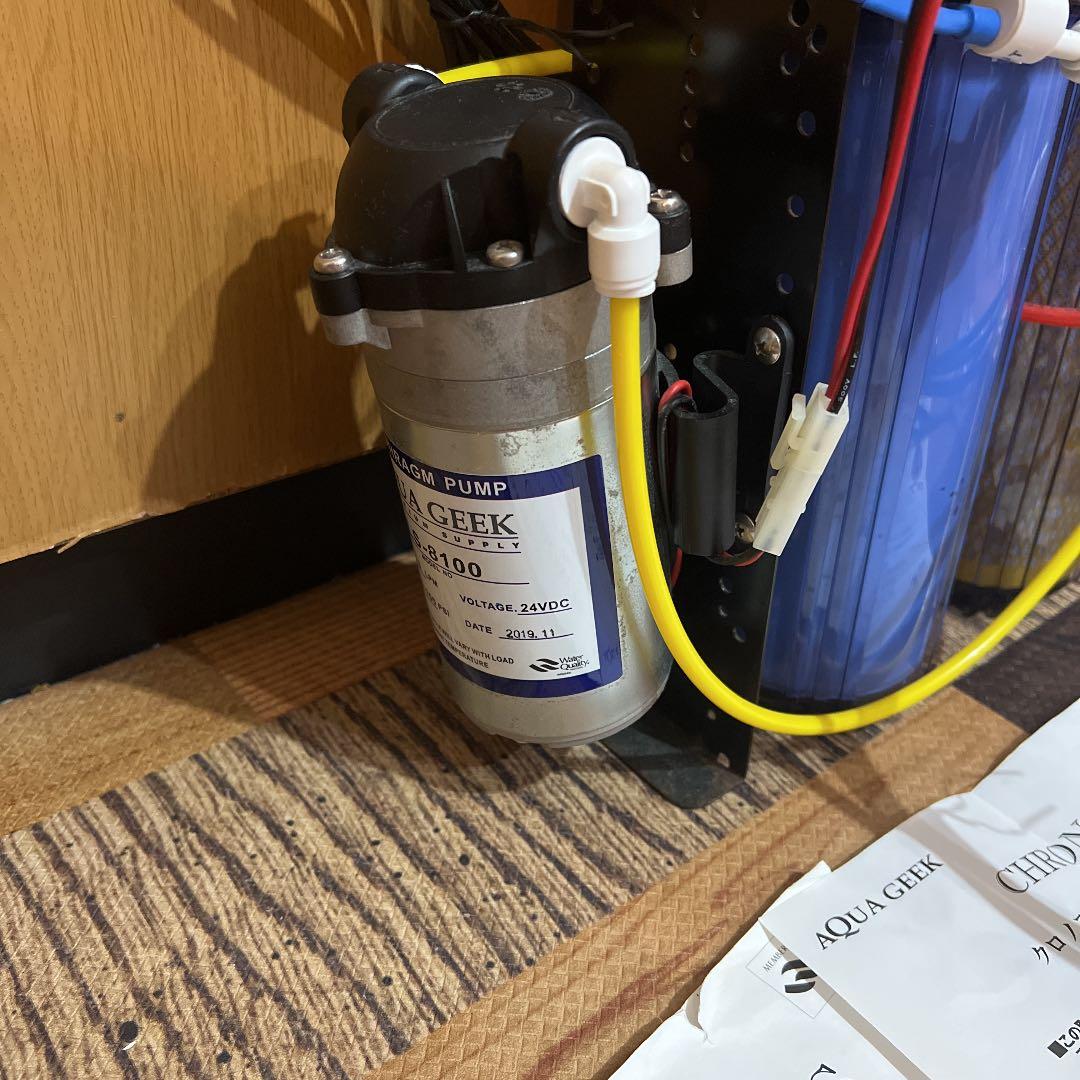 アクアギーク クロノスレイン RO水 TDSメーター モニター付き 海水水槽