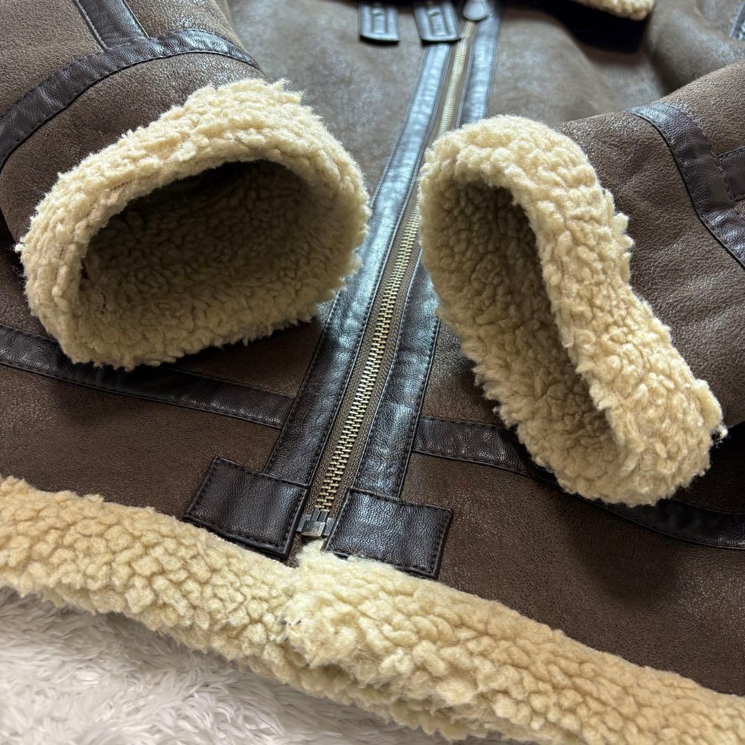 完売 ALPHA INDUSTRIES ブラウン B-3 XL ムートン