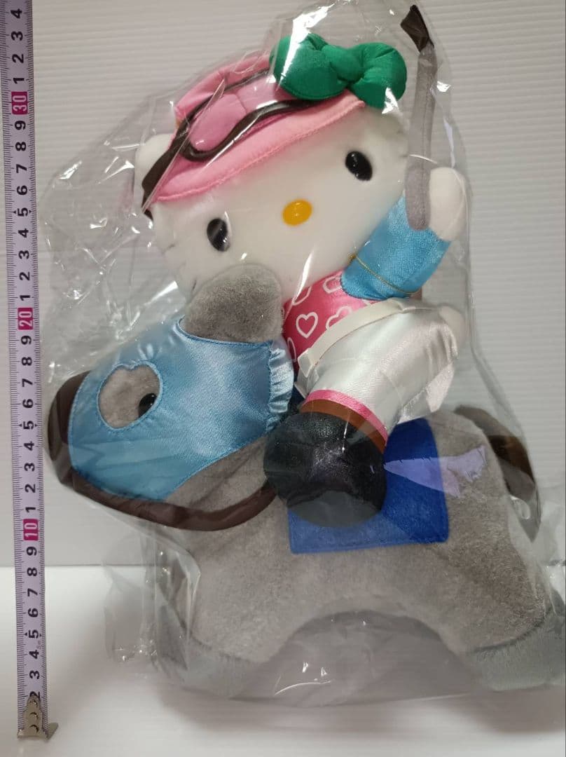 激レア！　サンリオ ハローキティ JRA　お馬deキティちゃん ビッグぬいぐるみ
