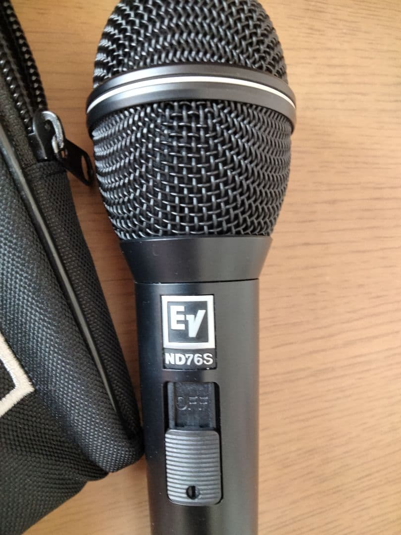 新品同様　ND76S エレクトロボイス　マイク　カラオケ　スタジオ　ライブ
